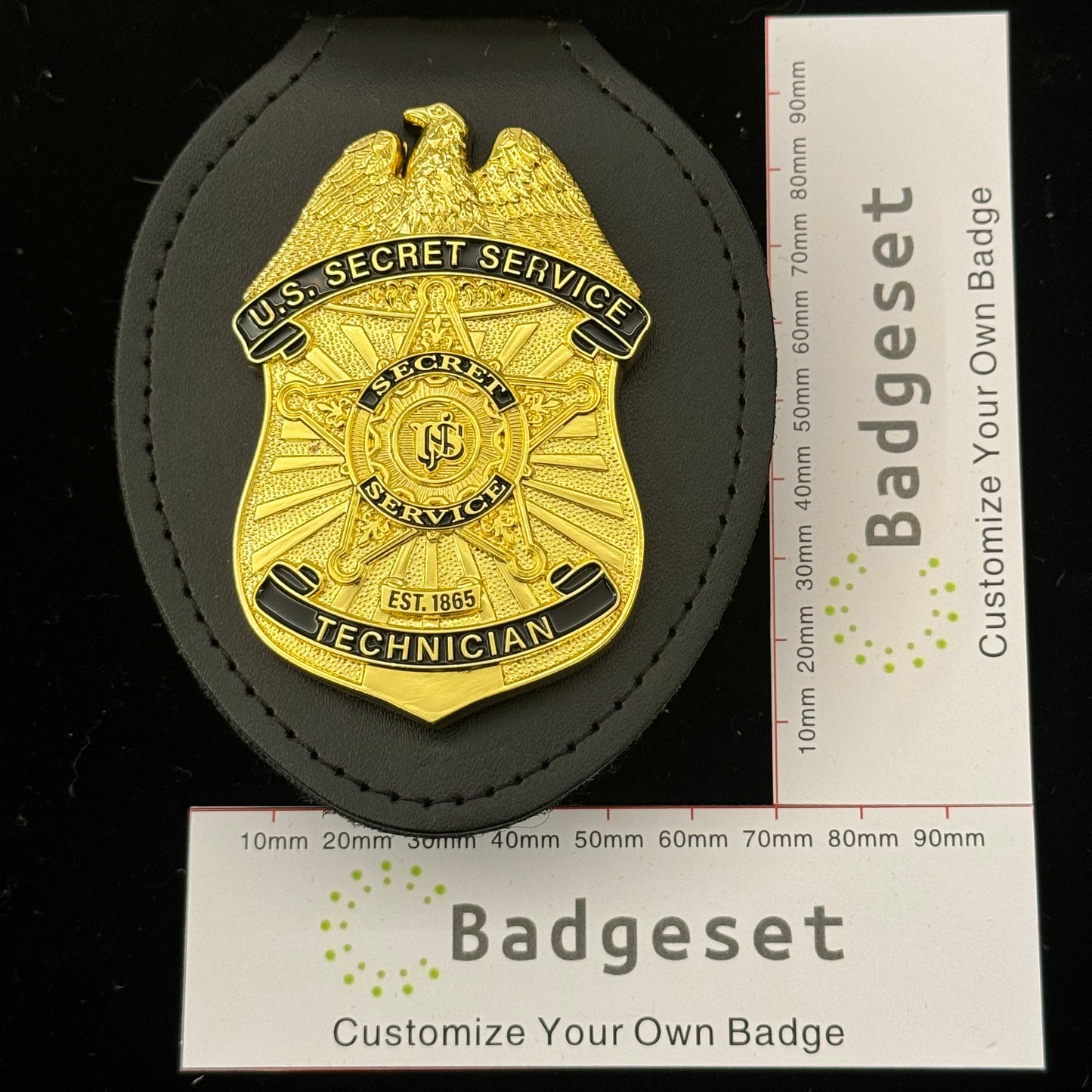 USSS US Secret Service Techniker ABZEICHEN Replika Filmrequisiten