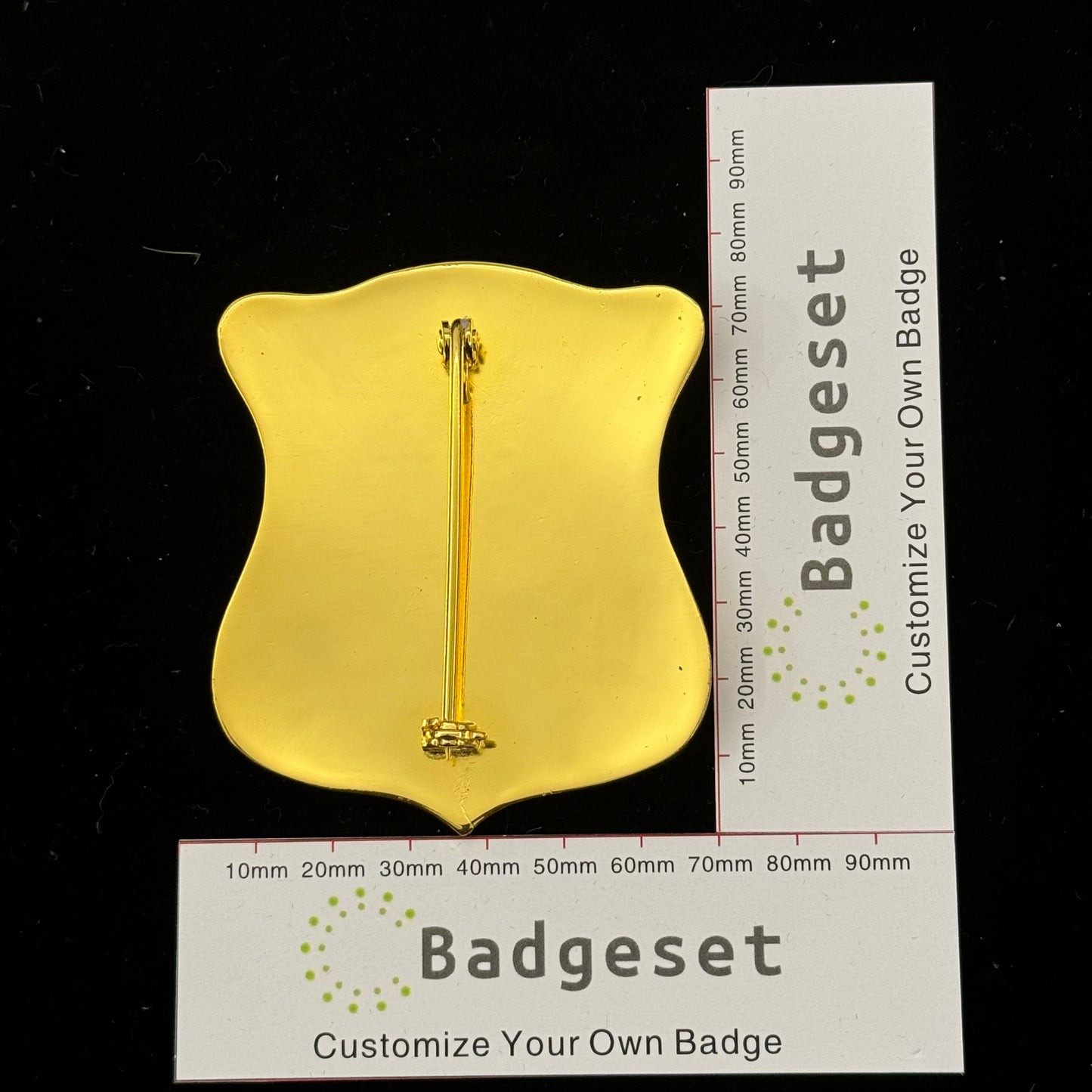 Boston Police Detective Badge Replica Movie Props With Number 1598