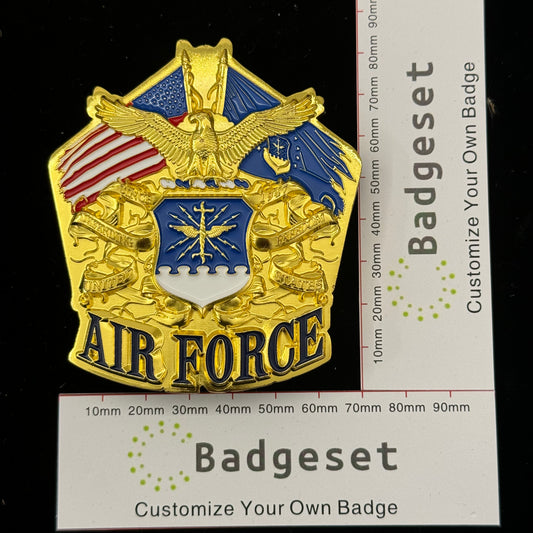 Replik des US Air Force Abzeichens, Filmrequisiten