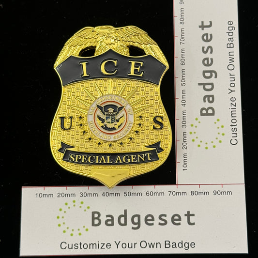 US Ice Special Agent ABZEICHEN Replika Filmrequisiten