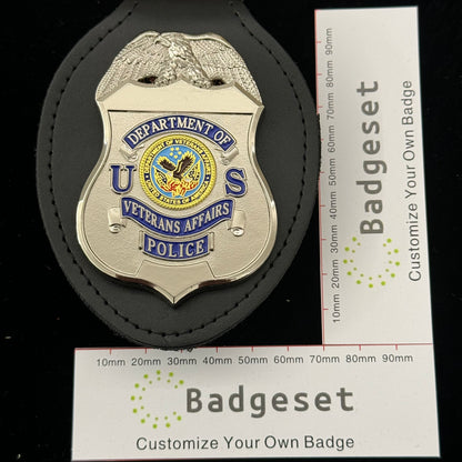 US Department of Veterans Affair Polizeiabzeichen Replik Film Requisiten anpassbar