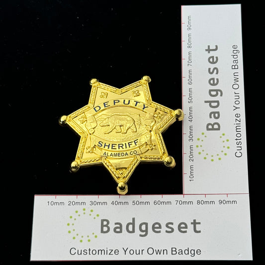 Abzeichen eines stellvertretenden Sheriffs (Filmrequisiten)