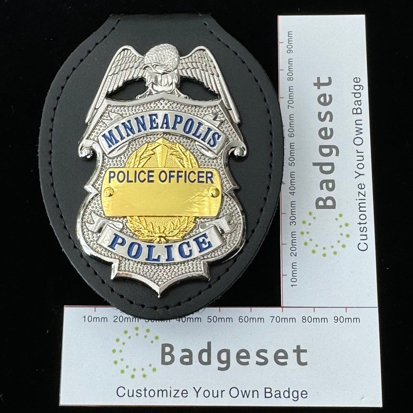 US MPD Minneapolis Polizeioffizier Abzeichen Replik Film Requisiten anpassen