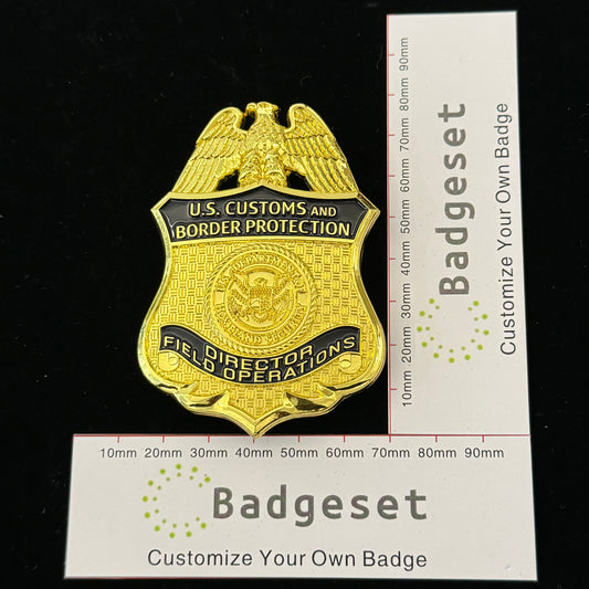 US CBP DFO Director Field Operations Badge Replik, Filmrequisiten