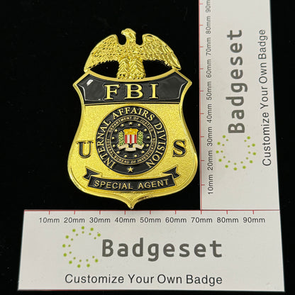 US FBI Abteilung für innere Angelegenheiten Special Agent Badge Replik Filmrequisiten
