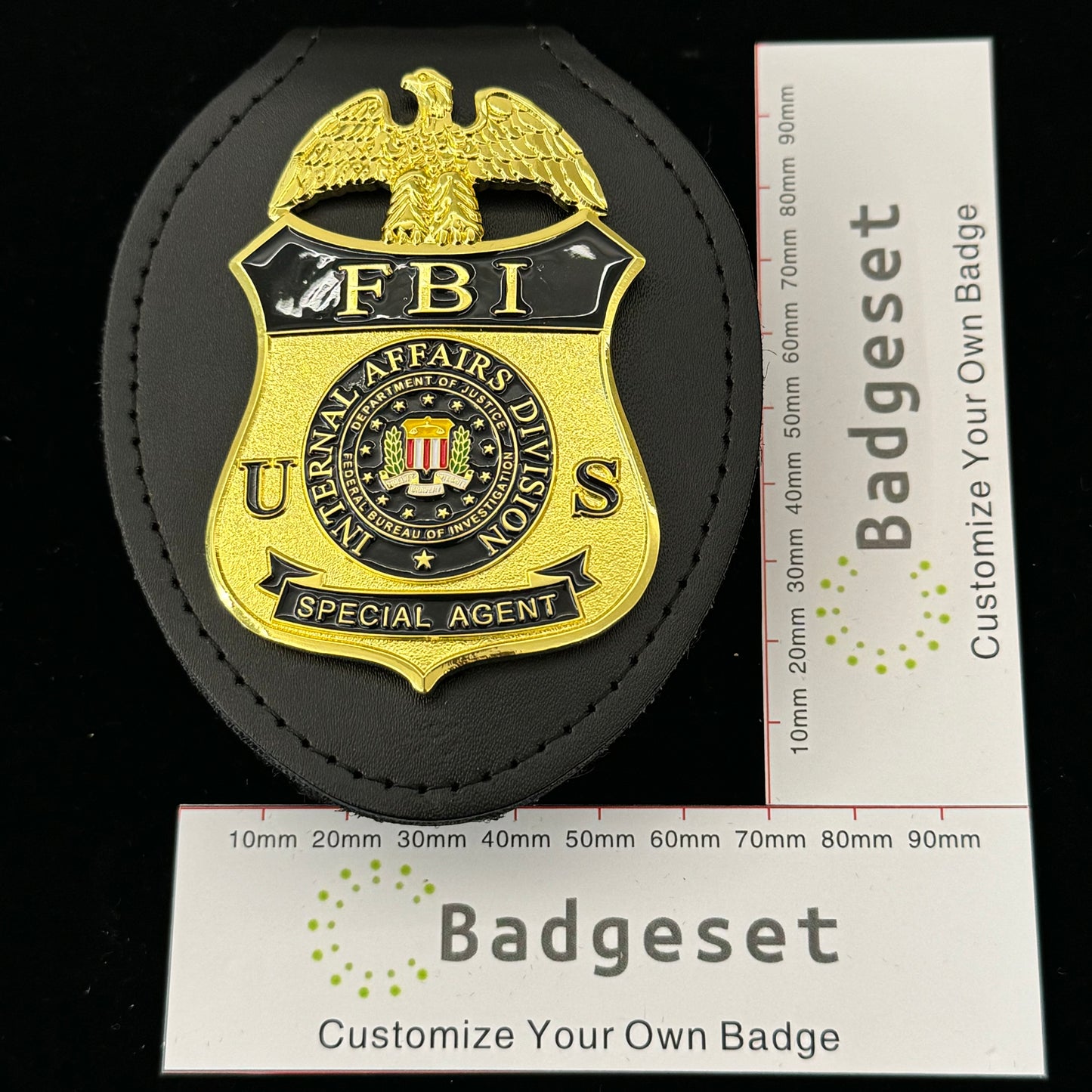 US FBI Abteilung für innere Angelegenheiten Special Agent Badge Replik Filmrequisiten