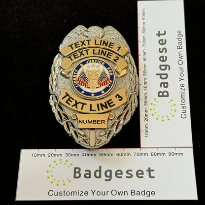 Customizable Badge BA08