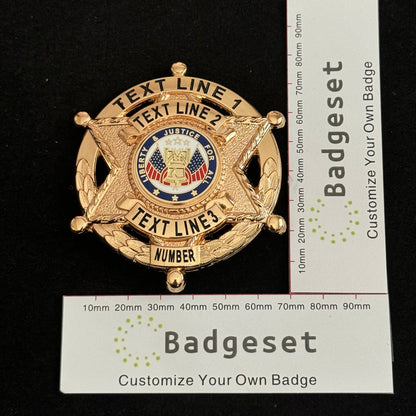 Distintivo personalizable BA36