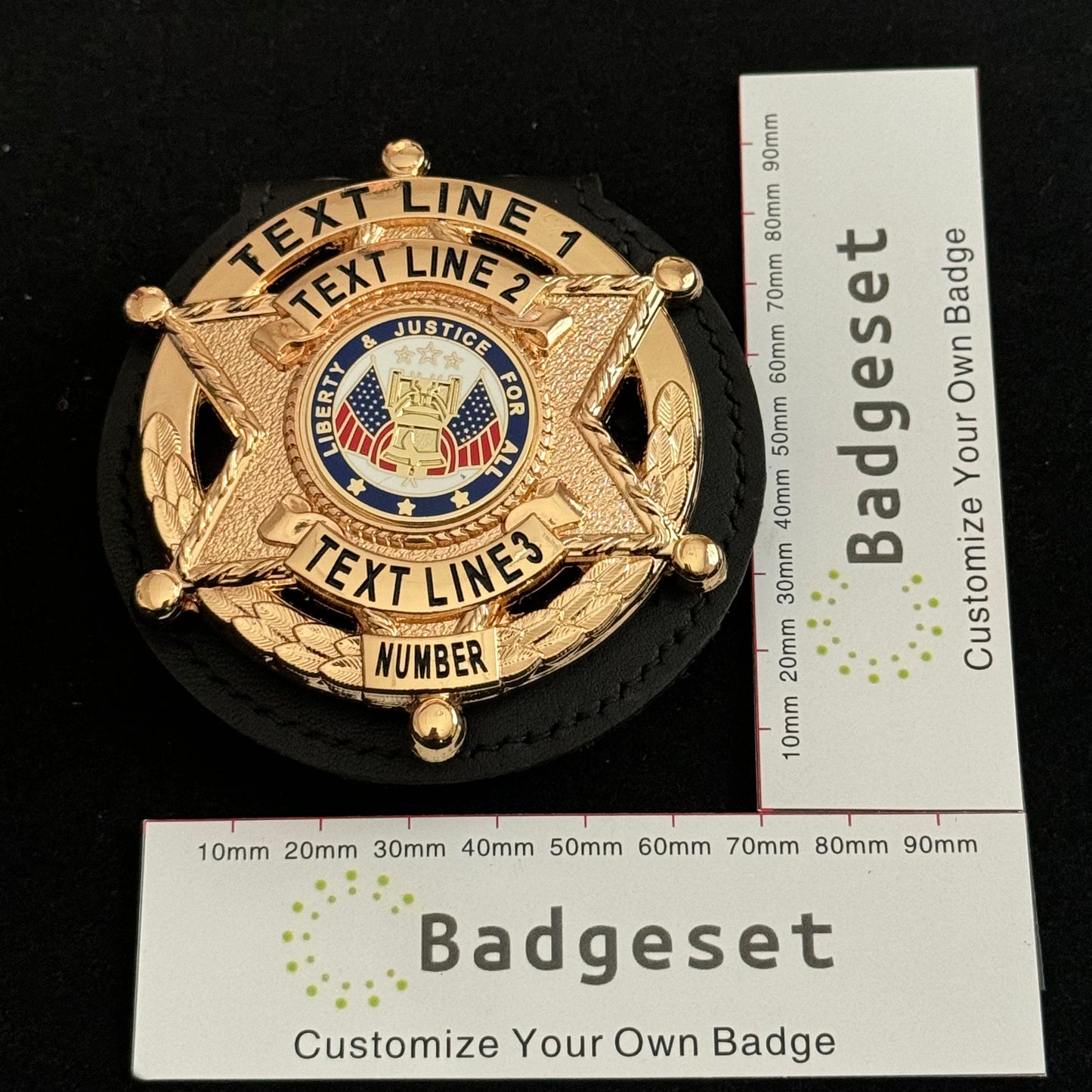 Distintivo personalizable BA36