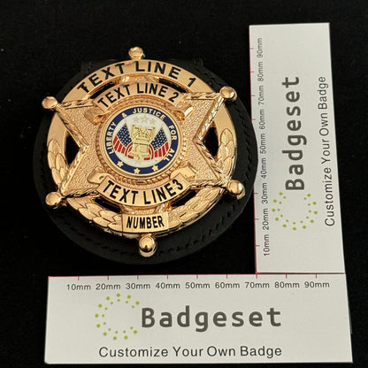 Distintivo personalizable BA36