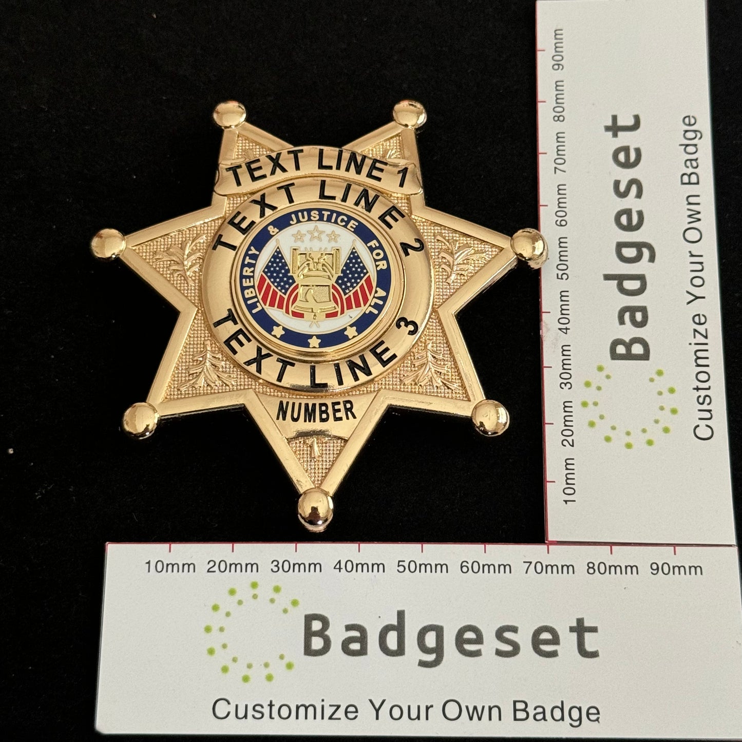 Distintivo personalizable BA33