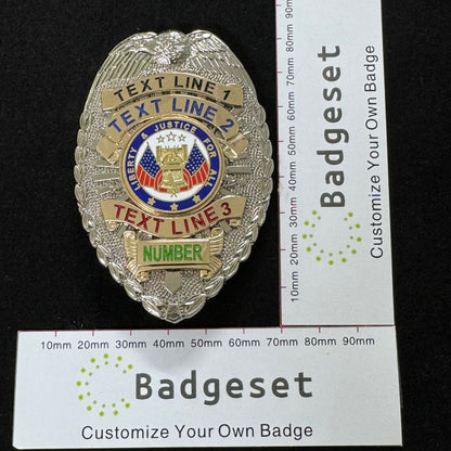 Customizable Badge BA12