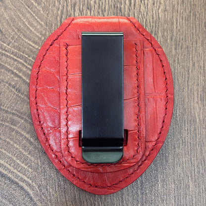 Police badge holder black-BH11