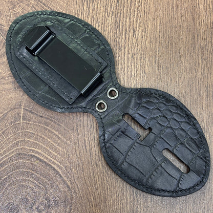 Police badge holder black-BH13