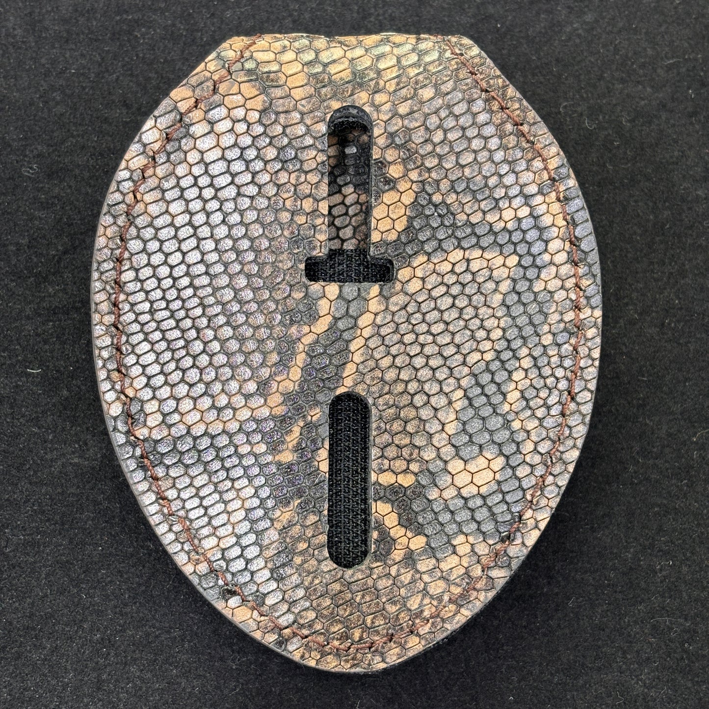 Police badge holder black-BH14