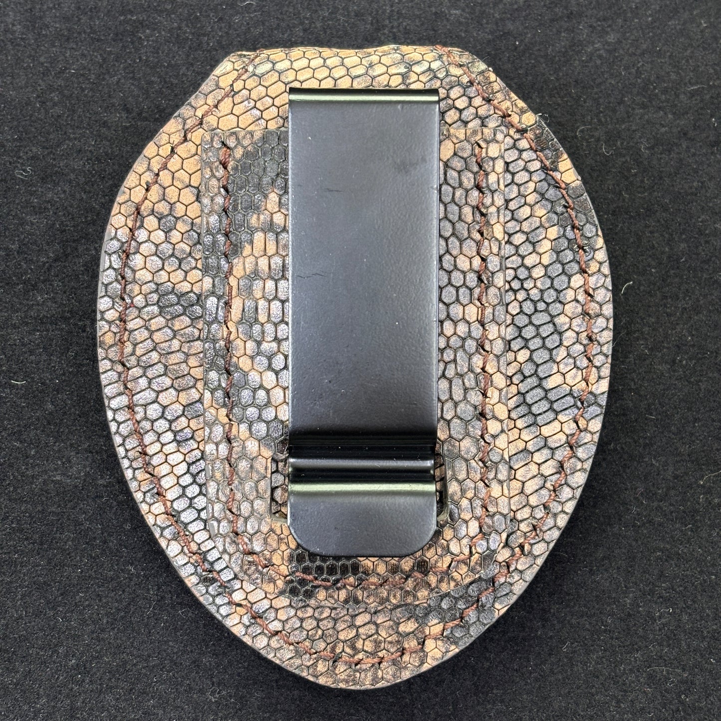 Police badge holder black-BH14