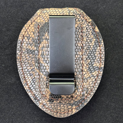 Police badge holder black-BH14