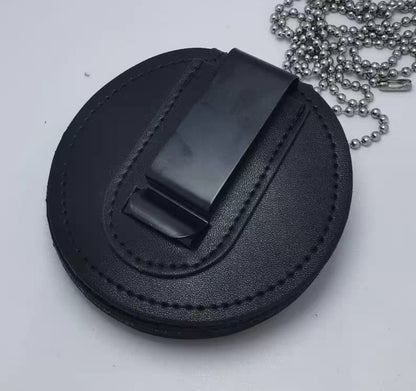 Police Badge Holder Heptagonal Badge Holder AH-2