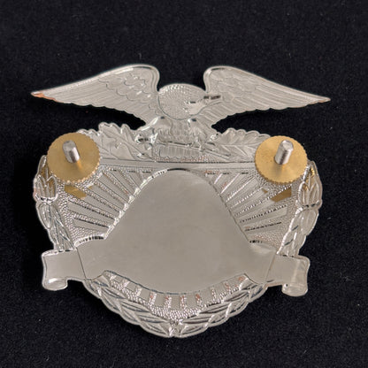 LAPD Los Angeles Police Cap Badge Hat Insignia Replica Movie Props