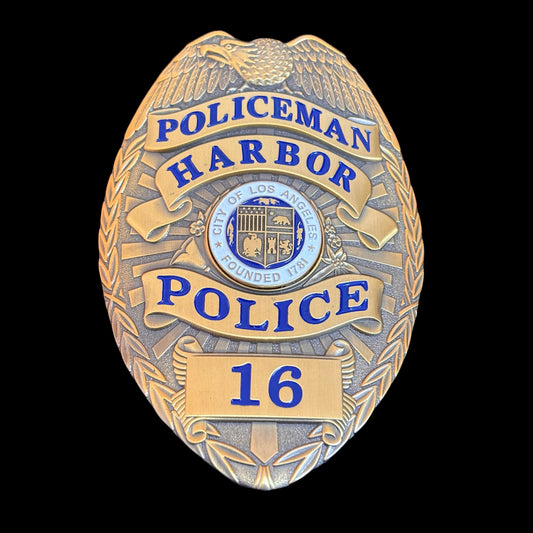 Polizeiabzeichen der Stadt Los Angeles, Replik, Filmrequisiten Nr. 16