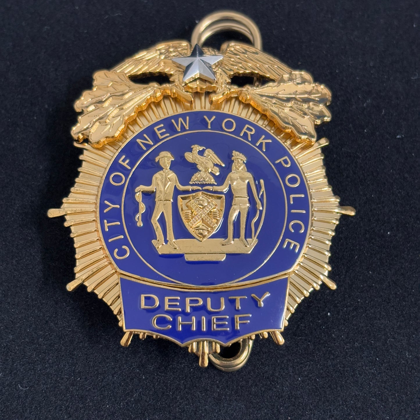NYPD New York Polizeiabzeichen Replik, Filmrequisiten, 1 Stern