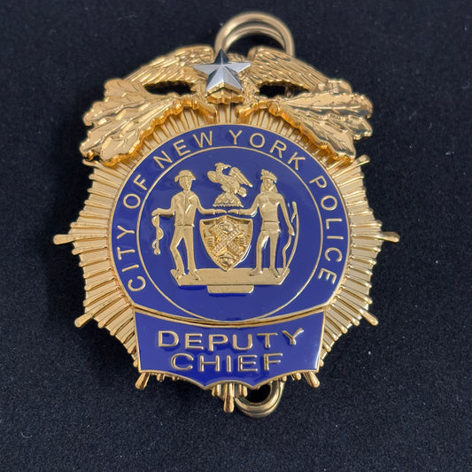 NYPD New York Polizeiabzeichen Replik, Filmrequisiten, 1 Stern