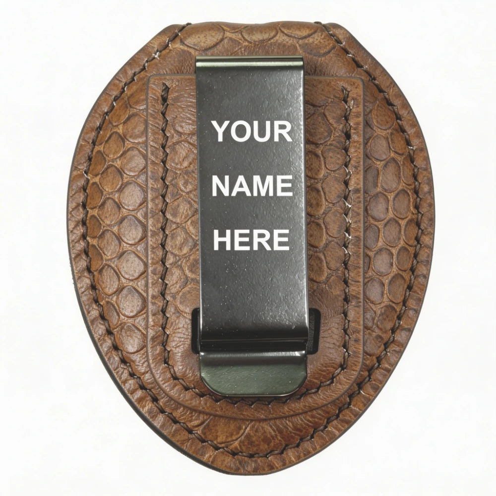 Police badge holder black-BH18