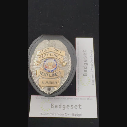 Customizable Badge BA19