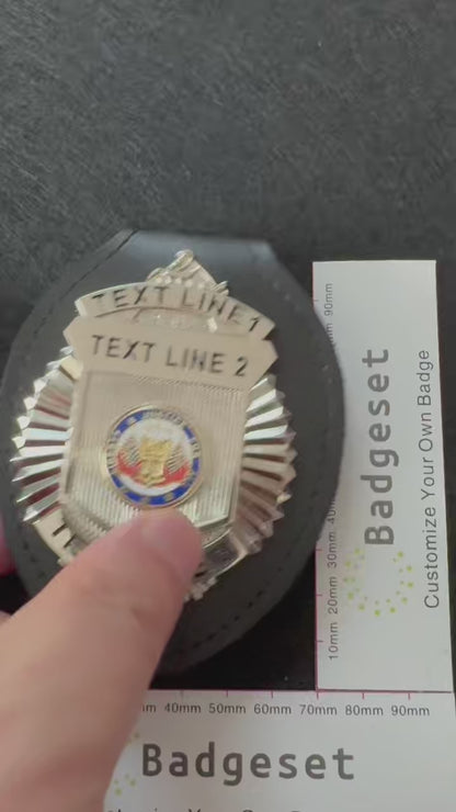 Customizable Badge BA47