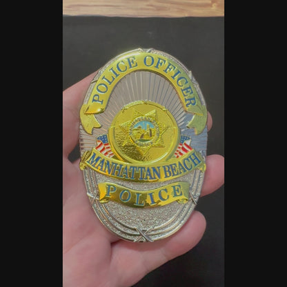 Polizeibeamtenabzeichen Manhattan Beach (Filmrequisiten)