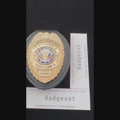 Customizable Badge BA02