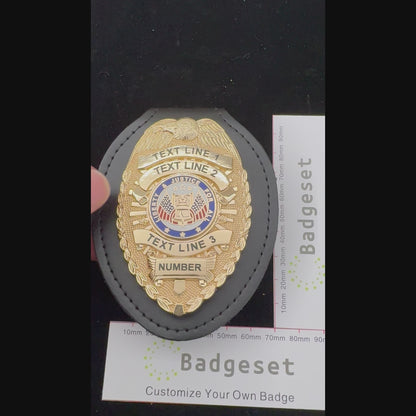 Customizable Badge BA15