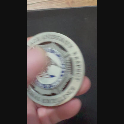 Department of Justice Federal Bureau of Prisons Badge anpassbare Nummer