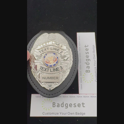 Customizable Badge BA20