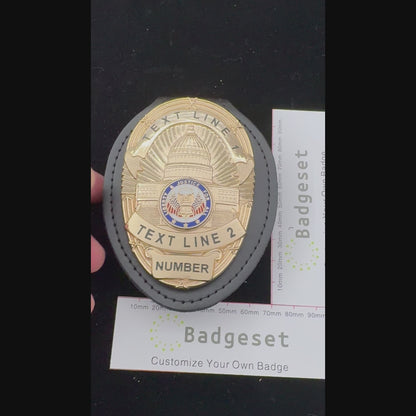 Customizable Badge BA05