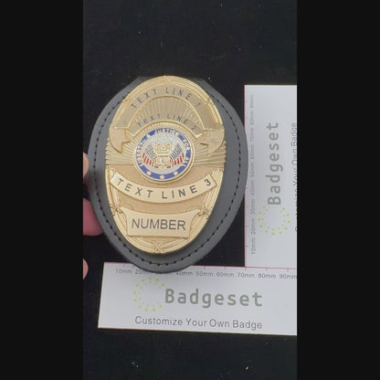 Customizable Badge BA18