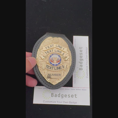 Customizable Badge BA11