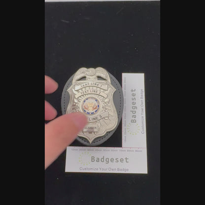 Customizable Badge BA25