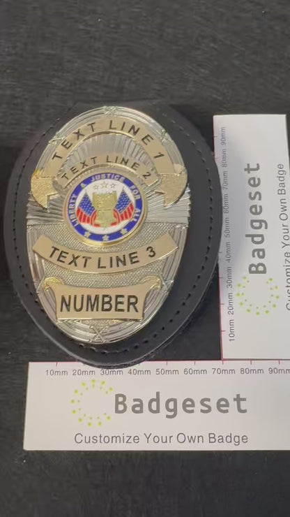 Customizable Badge BA18
