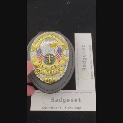 Insignia de oficial de seguridad All Pro (accesorios de películas)