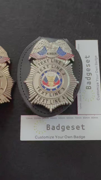 Customizable Badge BA39
