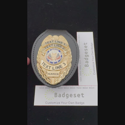 Customizable Badge BA06