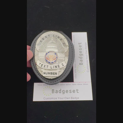 Customizable Badge BA04