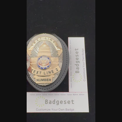 Customizable Badge BA13