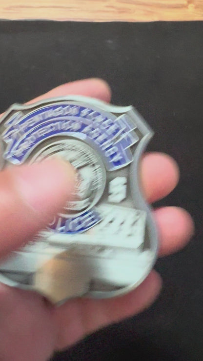 USPentagon Force Protection Agency Polizei Replik Film Requisiten Abzeichen anpassbar