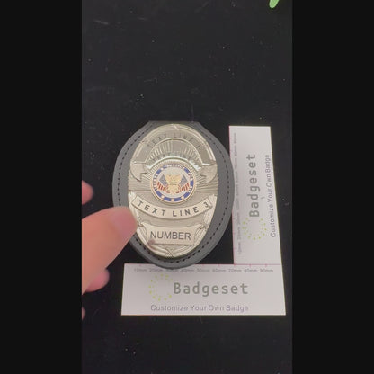 Customizable Badge BA03