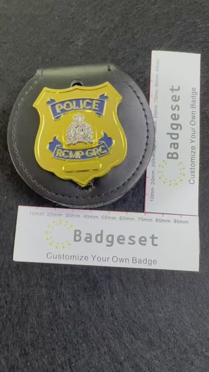 CANADA POLICE RCMP GRC Customizable Number Movie props