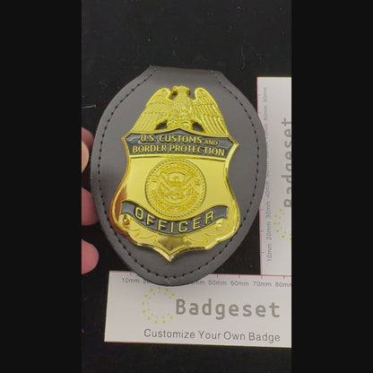 US CBP Officer Zoll- und Grenzschutzabzeichen Replik, Filmrequisiten