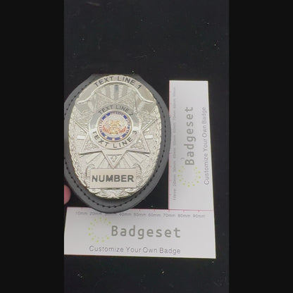 Customizable Badge BA10